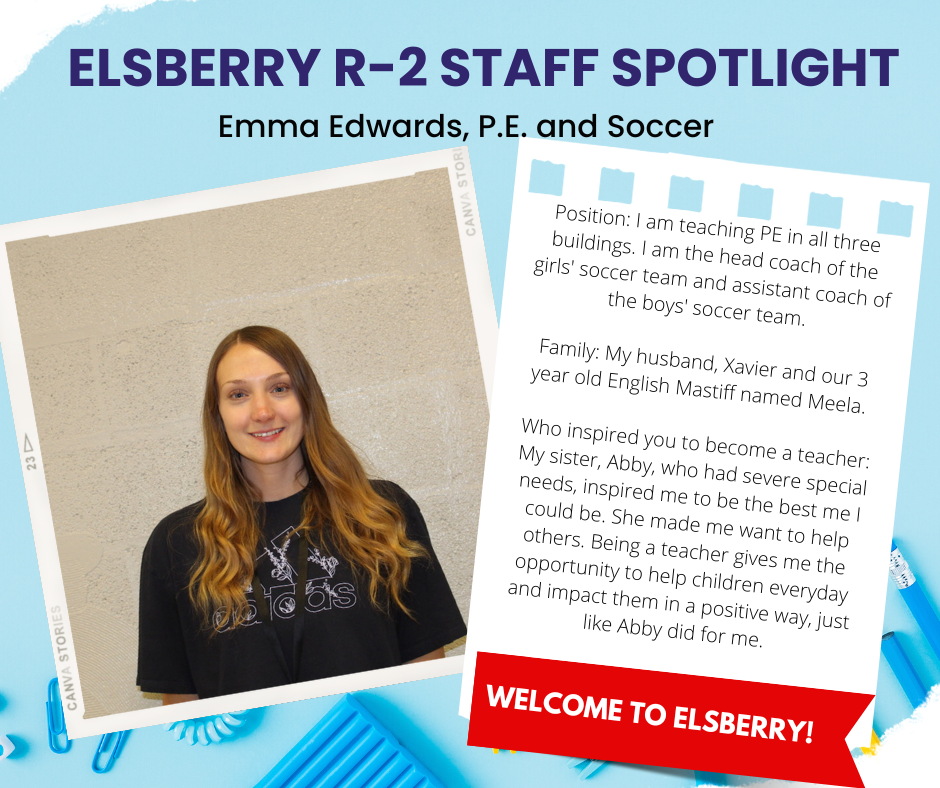 ESD Staff Spotlight E. Edwards