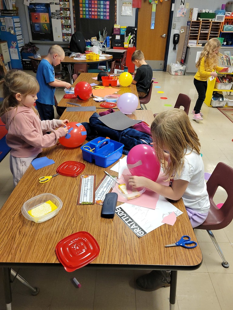 Balloons Mrs. Kaimann's class